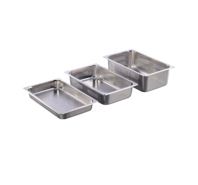 GN1/1 Perforated Stainless Steel Gastronorm Pan