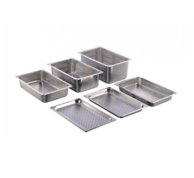 US Stainless Steel Perforated GN Pan